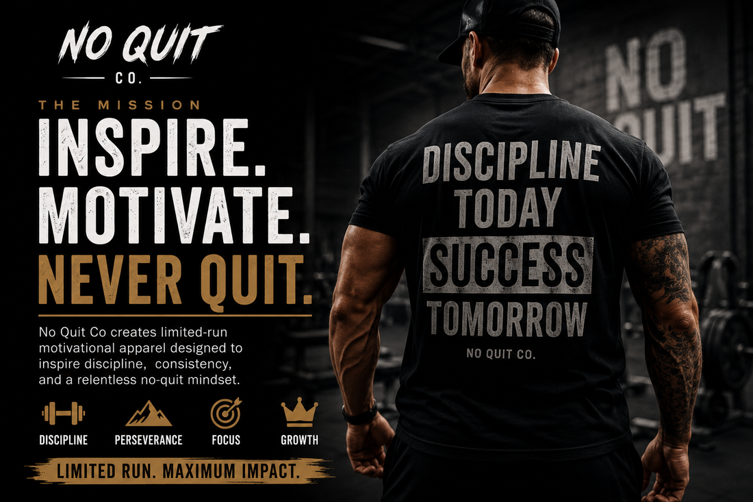 Welcome to No Quit Co: More Than a T-Shirt Brand