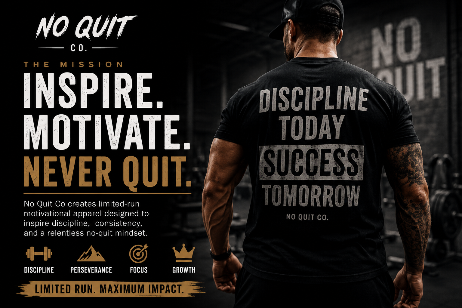 Welcome to No Quit Co: More Than a T-Shirt Brand
