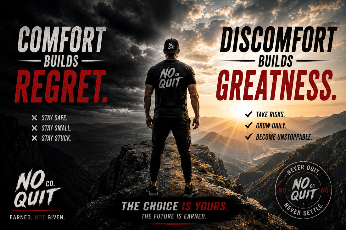 Comfort Isn't the Enemy... Staying There Is.