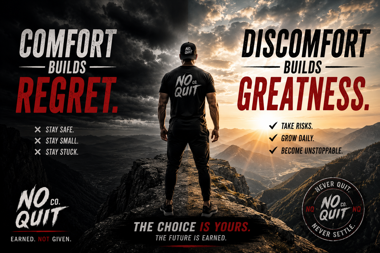 Comfort Isn't the Enemy... Staying There Is.