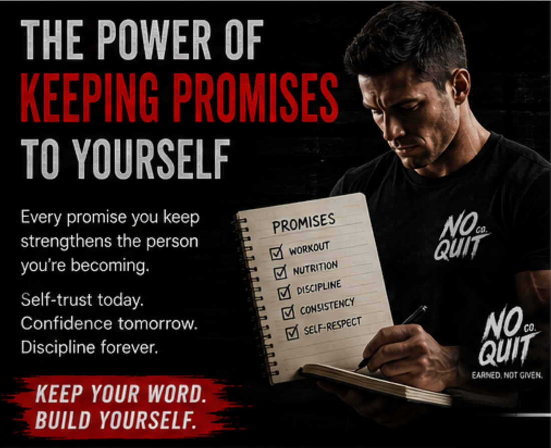 The Power of Keeping Promises to Yourself