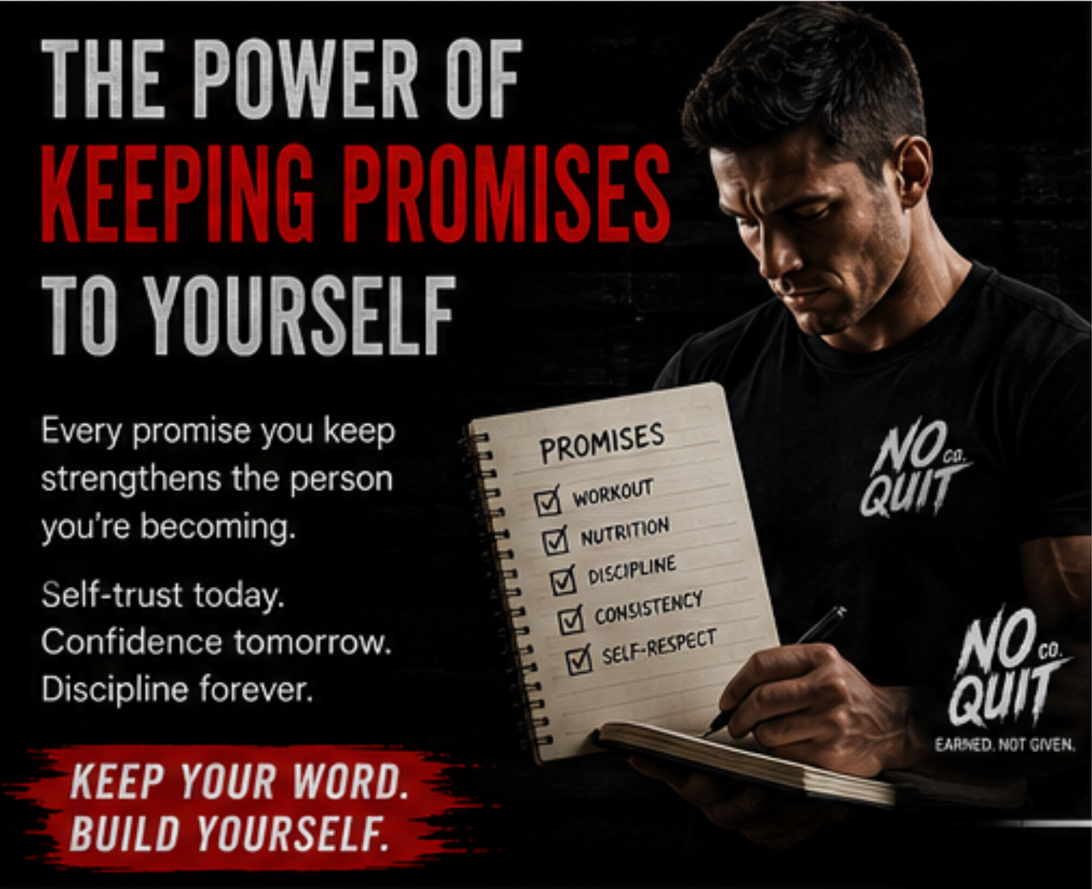 The Power of Keeping Promises to Yourself