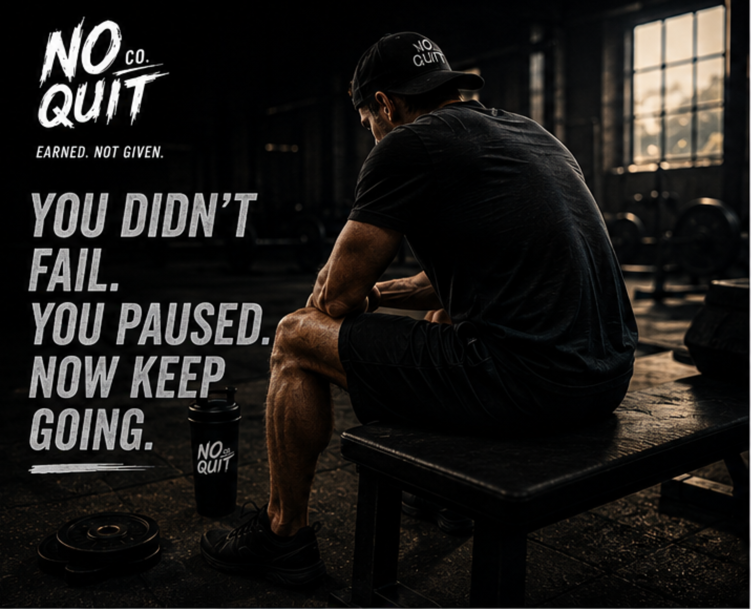 YOU’RE NOT STARTING OVER