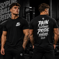 Pain Is Temporary Pride Is Forever Oversized Heavyweight T-Shirt