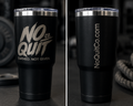 No Quit Co. Stainless Steel Sports Tumbler – Earned. Not Given.