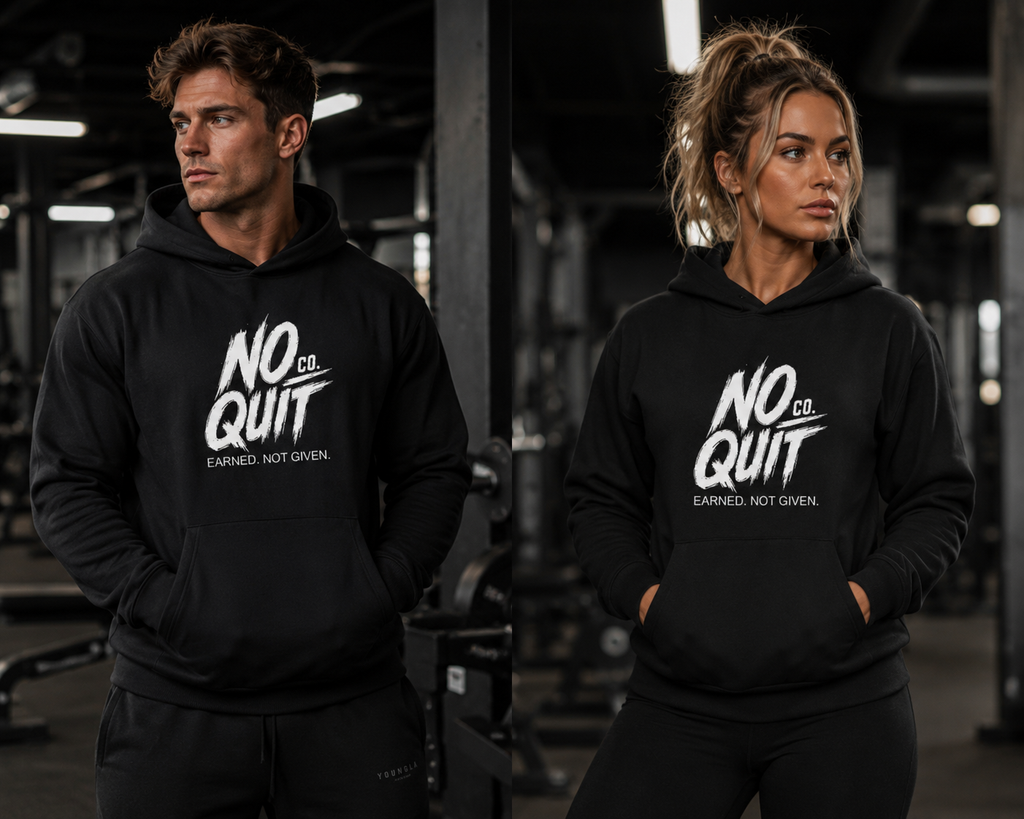 No Quit Co. Earned Not Given Heavyweight Hoodie