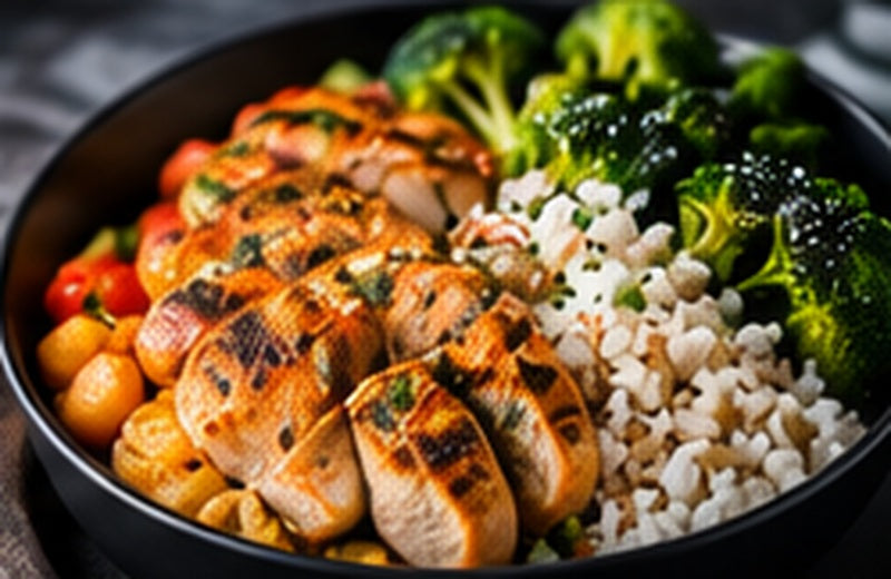Chicken Rice Power Bowl