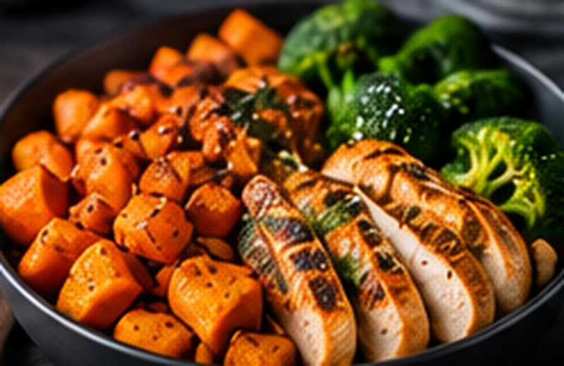 Chicken Sweet Potato Bowl