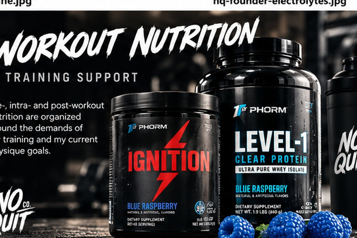 Workout nutrition supplements