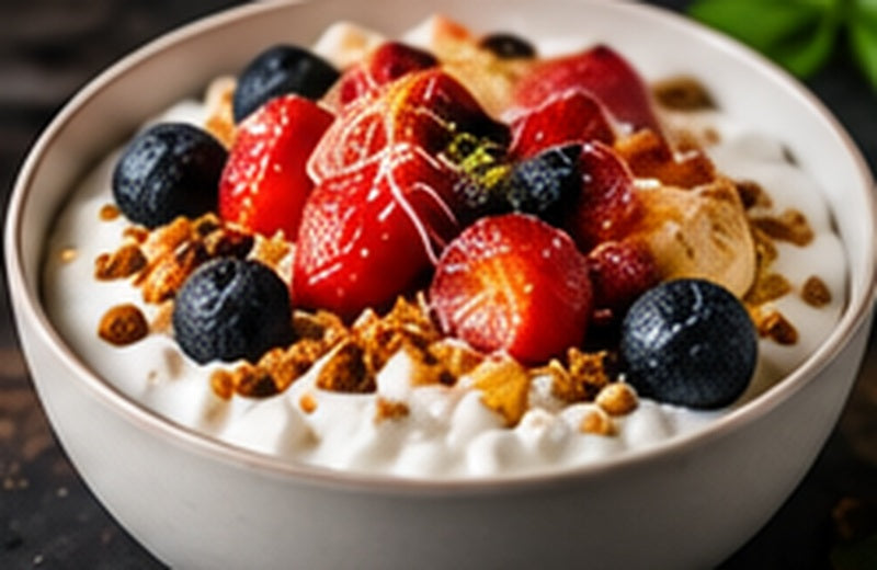 French Vanilla Cottage Cheese Protein Bowl