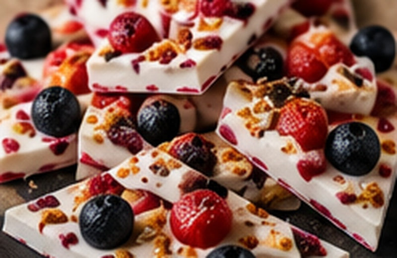 Greek Yogurt Berry Bark