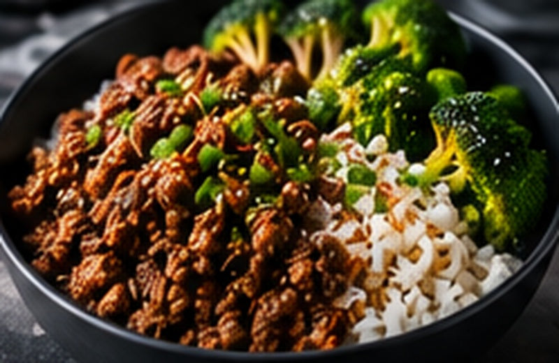 Lean Beef Rice Bowl