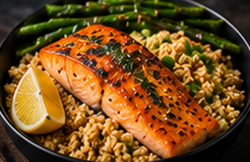 Salmon Quinoa Bowl