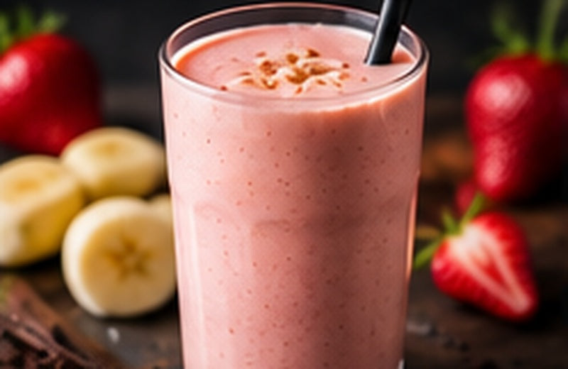 Strawberry Banana Protein Shake