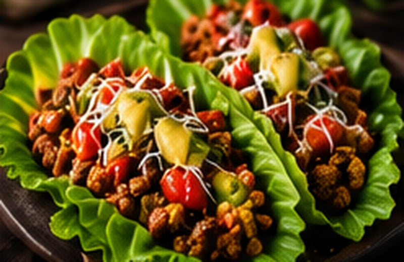 Turkey Taco Lettuce Wraps